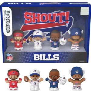 2023 Fisher-Price Little People Collector Buffalo Bills figure set